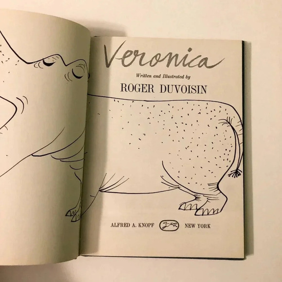 Vtg 60s Double Book Three Little Horses and Veronica Piet Worm Duvoisin - Picture 6 of 16